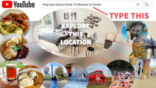 Prague 11 Apartment | King Size Sunny Home 19 minutes to Center