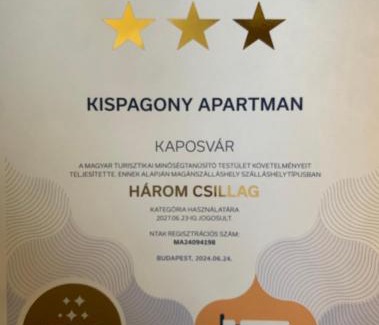 Kaposvar Apartment | KisPagony Apartman