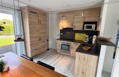 Scharendijke House | Kitchen, bathroom & sauna, beautiful garden 5* vacation home, Park Zeeland Village, WLAN 5G