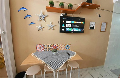 Boqueirao Apartment | Kitnet frente praia Boqueirao