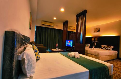 Kota Kinabalu Apartment | KK City Centre SCSP 3-4PAX LUXURY Family Suites NEAR IMAGO 亚庇市中心民宿