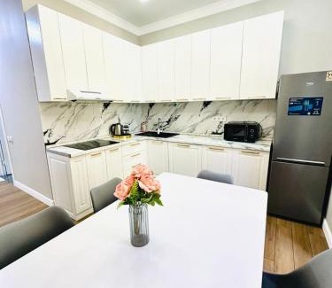 Ulytau District Apartment | Komfort City Residential Fam Luxe Complex with Mountain View