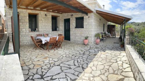 Spartochori House | Konstas Stone Island House in Meganisi