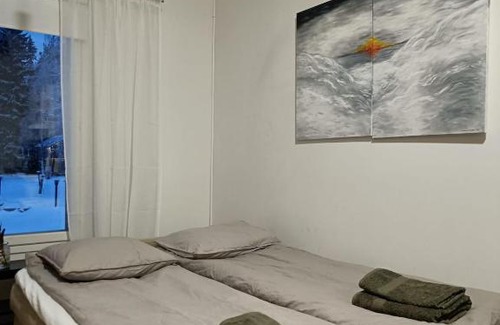 Kiiminki Apartment | Kontion keidas Maaseudulla Varattavissa myös Takkatupa ja Sauna