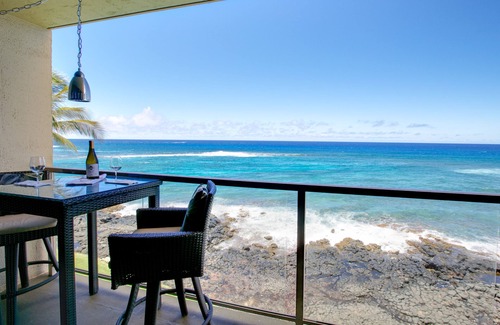 Poipu Condo | Kuhio Shores 417, Oceanfront, Amazing Ocean View