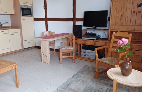 Gleschendorf Apartment | Kutscherstube - 2-raum-fewo mit Terrasse