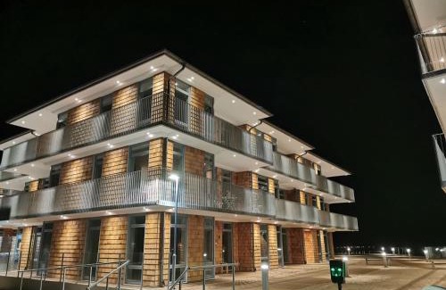 Aahus Apartment | Lägenhet på stranden i Åhus med havsutsikt och bastu samt relax