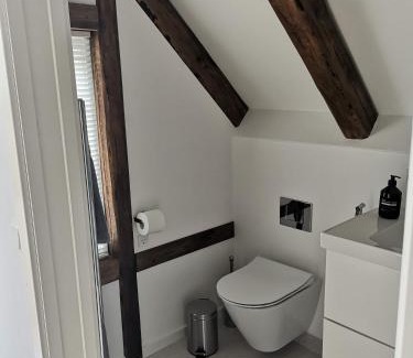 Sorvagur Apartment | Løðupakkhúsið - Historical Warehouse - Top Floor