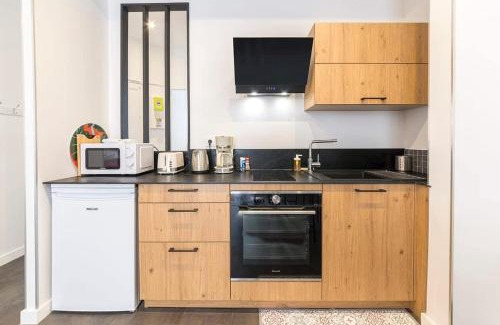 Saint-Helier Apartment | L'échappée - Bel appartement rénové et proche Gare