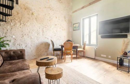 Bergerac Apartment | L'échoppe Bergeracoise, Salle de jeux, Climatisation et terrasse