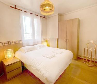 Maladiere Apartment | L'Amicale : 80 m², 6 Prs, 3 Ch, Centre ville