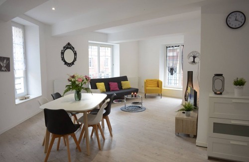 Dieppe Apartment | L'Echappée Belle, 1st floor, Dieppe town center