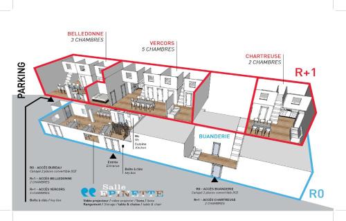 Allevard Apartment | L'Epinette - Gîte de groupe et salle de réception