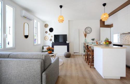 Lalande-Grand Selve Apartment | L'Ethnique 7p - Climatisation - Jardin - Parking - Salle de Sport