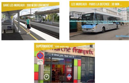 Les Mureaux Apartment | L'Evasion - coeur de ville - WIFI - Gare
