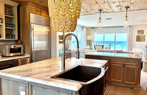 Cape Breezes House | L@K Gulf front 3BR w/bunk 3 BA DIRECTLY ON DUNES Cape San Blas