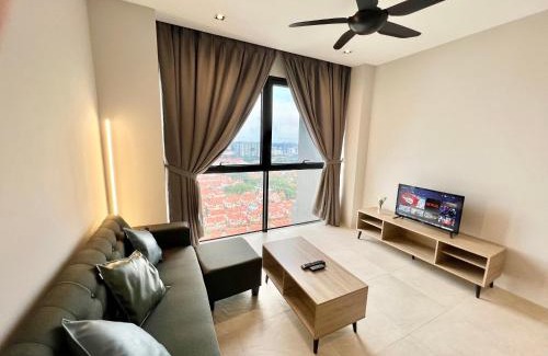 Tropicana Apartment | LA 1-10 Pax Cozy Home Tropicana 3Rooms 4QBeds Wifi&TV