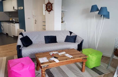 La Baule-Escoublac Apartment | La Baule: T3 apartment with terrace and sea view