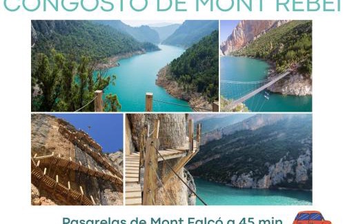 La Puebla de Castro Ski Chalet | La Casa del Lago con vistas a las Montañas