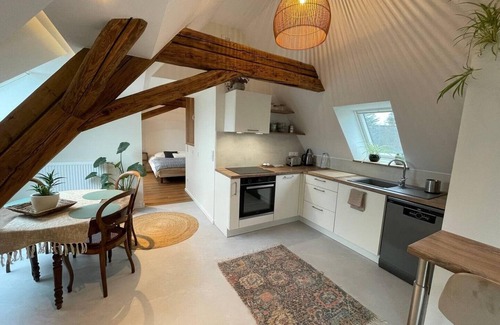 Mittelhausbergen Apartment | La Girouette - At the heart of an Alsatian farm