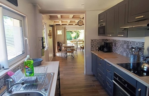 Auberville Villa | La Grange Jolie Maison Type Longère Normande Avec Jardin