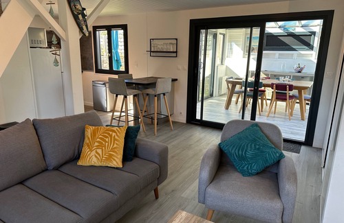 Plouharnel Ski Chalet | La maison de la plage direct beach access All-inclusive formula
