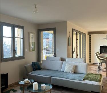 Les Grangettes Apartment | La Parenthèse vue lac