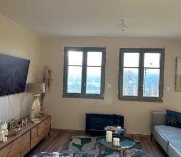 Les Grangettes Apartment | La Parenthèse vue lac
