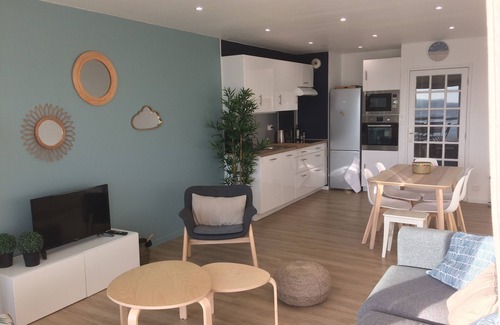 Hardelot-Plage Apartment | La Petite Bulle, sea view, apt 4/5 people