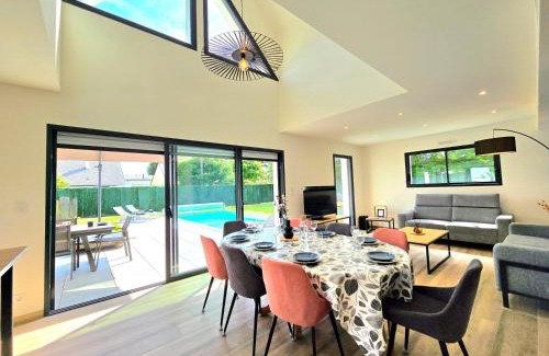 Le Tour-du-Parc Villa | La Saline, Villa avec piscine à 450m des Plages