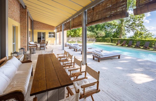 San Casciano dei Bagni House | La Scuola, sumptuous villa with swimming pool