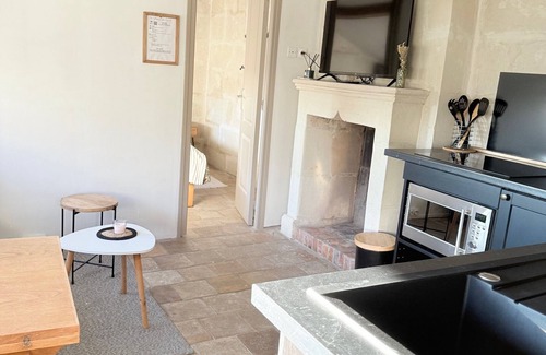 Chinon Apartment | La Tour de L'horloge, Appartement Typique de la Ville, vue sur le Château