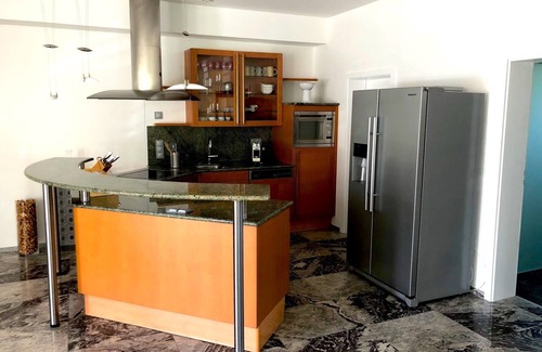 Weil am Rhein Apartment | La Vigna - Living - with exclusive outdoor pool and sauna