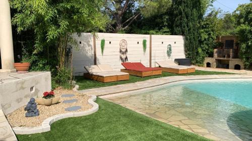 Saint-Drezery House | La villa Bouddha Bamboo