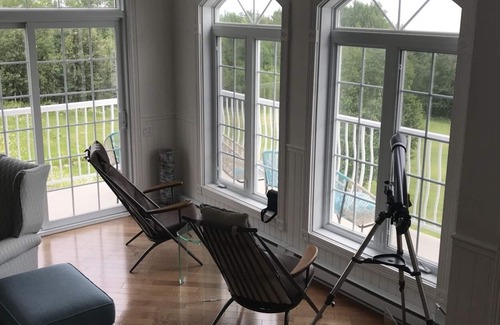La Malbaie House | La Villa T , view belvedere