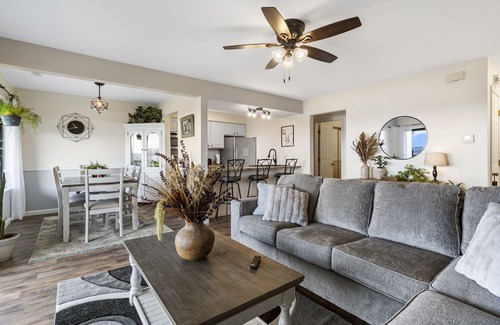 Indian Point Condo | Labor Day Open! Modern Condo, Private Deck, Stunning Views, Near SDC with Free Tickets!