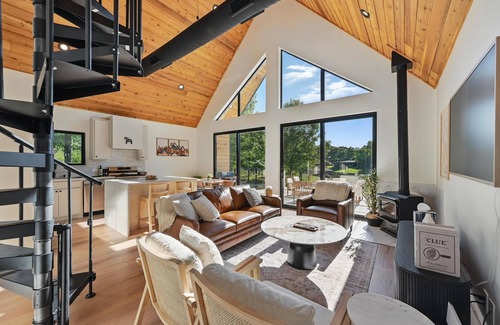 Tool Cabin | Lagom at Cedar Creek - Wellness Lakefront Cabin