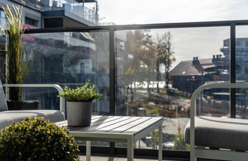 Ostroda Apartment | Lake Apart Ostróda - widok, przy plaży, aquapark, parking podziemny, winda, Netflix