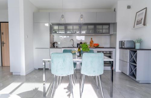 Ostroda Apartment | Lake Apart Ostróda - widok, przy plaży, aquapark, parking podziemny, winda, Netflix