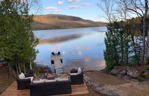 Saint Donat House | Lake Archambault Waterfront SPA Billiard Ski Games