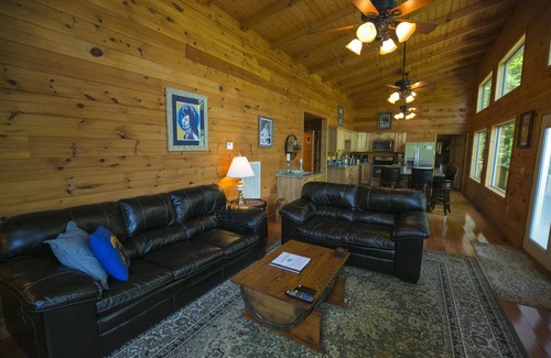 Rogers Cabin | Lake Cabin with Breathtaking Lake View & Private Dock. Hot Tub.Pool Table. Wi-Fi