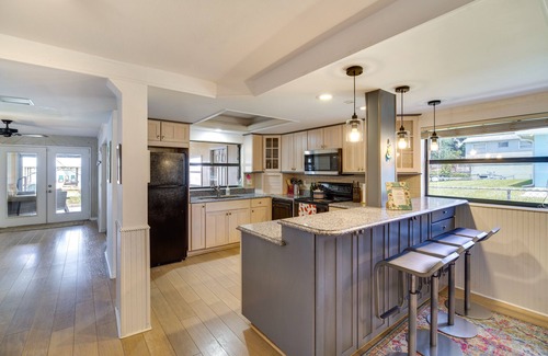 Highland House | ‘Lake Francis Lily Pad’ - Home w/Hot Tub & Dock!