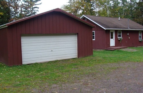 Bergland Cabin | Lake front cabin close to UTV/ATV and snowmobile trails.