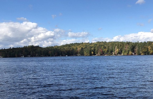 Union House | Lake front home on Lovell Lake for Ice Fishing and Skimobiling