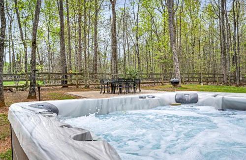 Bumpass House | Lake House with Hot Tub and Fire Pit
