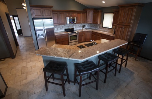 Brule House | Lake Mac House on Bayside Golf Club's 18th Hole