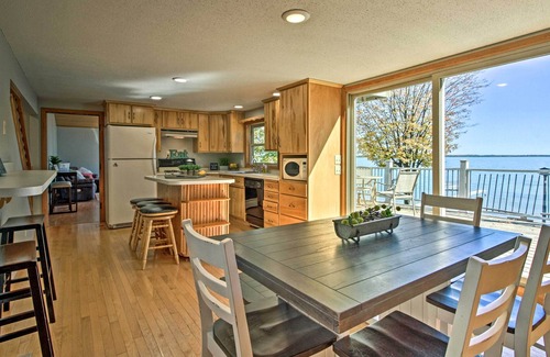 Miltona House | Lake Miltona Waterfront Home w/ Deck & Dock!