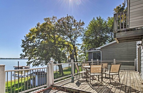 Miltona House | Lake Miltona Waterfront Home w/ Deck & Dock!