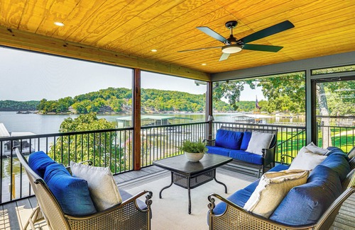 Gravois Mills Cottage | Lake of the Ozarks Home w/Dock & Water Slide