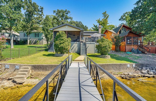 Gravois Mills Cottage | Lake of the Ozarks Home w/Dock & Water Slide